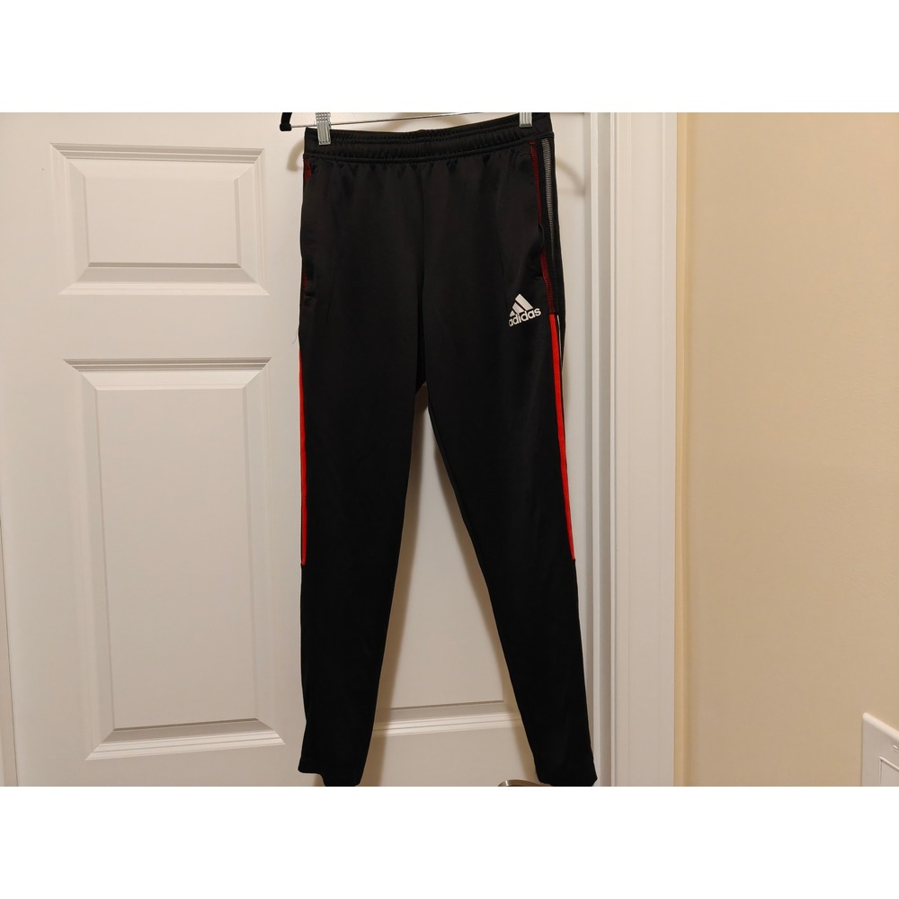 Adidas Mens Tiro Track Pants Black Red White Blue HB4107 Size S